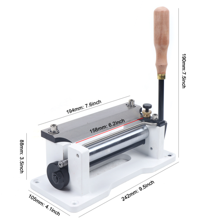 Manuelles Lederschälmaschine aus Schnellarbeitsstahl