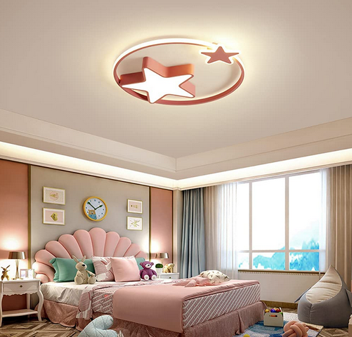 Deckenleuchte Designe Deckenlampe Led Lampe Wohnzimmer Cafe Sternlicht Sternenhimmel Acryl Dimmbar Kinderzim