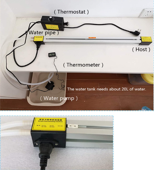 220 V 125 cm PVC-Heizbiegemaschine Elektrische Acrylbiegemaschine