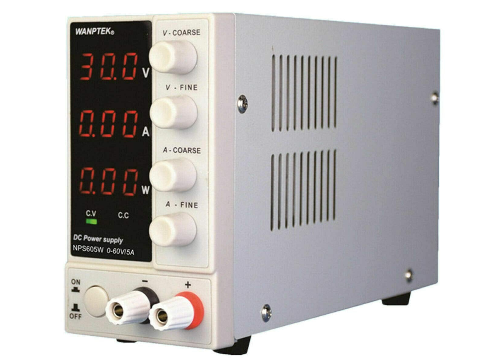0-60V 0-5A Trasformatore di alimentazione da laboratorio Alimentatore regolabile Display LED