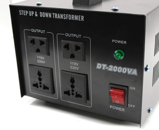 2000W USA Spannungswandler 230/220V auf 110V step-down / step-up :  : Elektronik & Foto