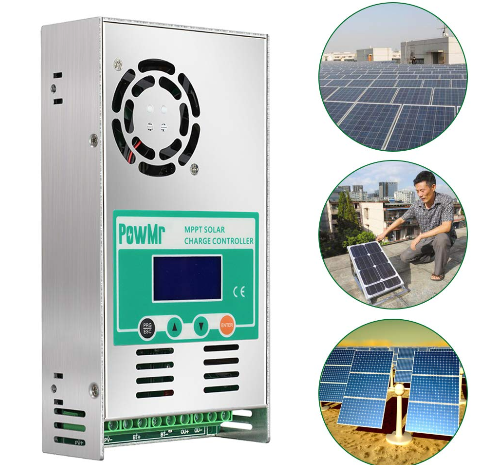 60A MPPT Solarladeregler mit LCD-Anzeige 12V/24V/36V/48V