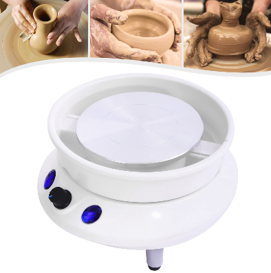 DIY Keramik Lehm Clay Plattenspieler Ton TöPfermaschine TöPferei Pottery Wheel Elektrisch Drehscheibe FüR Kunst Set