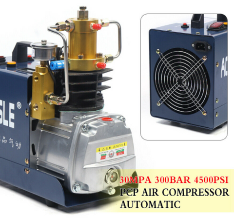 Pompa automatica del compressore della pompa d'aria ad alta pressione del compressore di arresto 1800W 300Bar