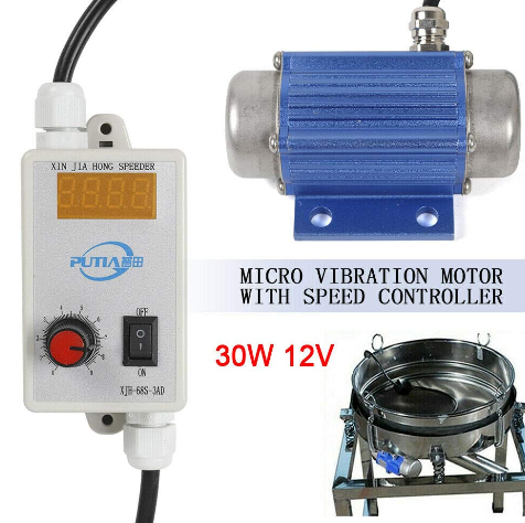 30W 7000 U/min bürstenloser DC-Vibrationsmotor + Drehzahlregler