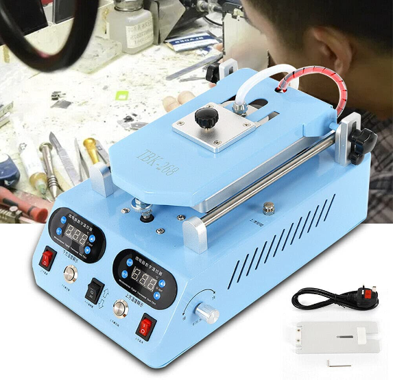 220V LCD-Bildschirm Dual Vacuum Pump Frame Bezel Separator TBK-268