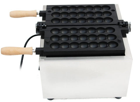 1500W Kommerziell Bubble Waffeleisen Maker Antihaftbeschichtete Platten