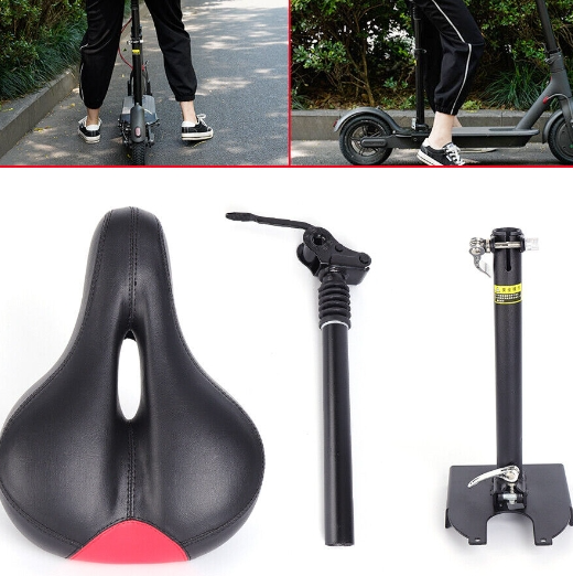 Fetcoi Sitzsattel Fahrradsattel Foam Fahrrad Sattel Foam Fahrrad Sattel für Xiaomi M365 Elektro Scooter Sattel