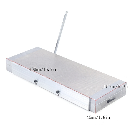 40X15CM Permanent Magnetisches Magnetspannplatte Magnetfutter Aus Messing, Für Schleifmaschinen