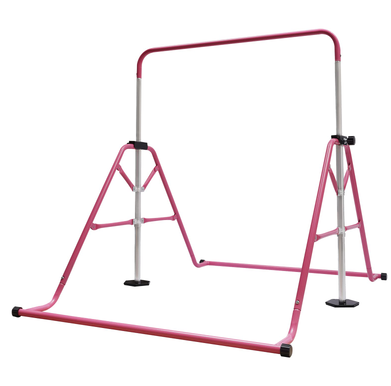 Stahl Gymnastik Klappstange Faltbare Gymnastik Training Bar Einstellbare Junior Horizontale Kip Bar Home Gym Tragfähigkeit 100kg