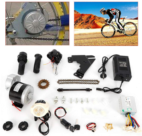 22-28 Zoll E-Bike Conversion Kit Elektrofahrrad Motor Steuergerät