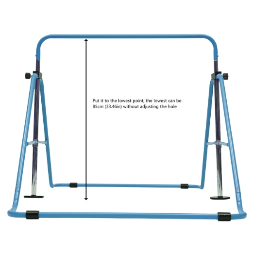 Kinder Gymnastik Reck Stufenbarren Klimmzugstange Turnen Sport Stable Stange 129cm