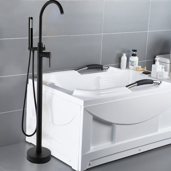 Bodenmontage Standarmatur mit Handbrause Badewanne