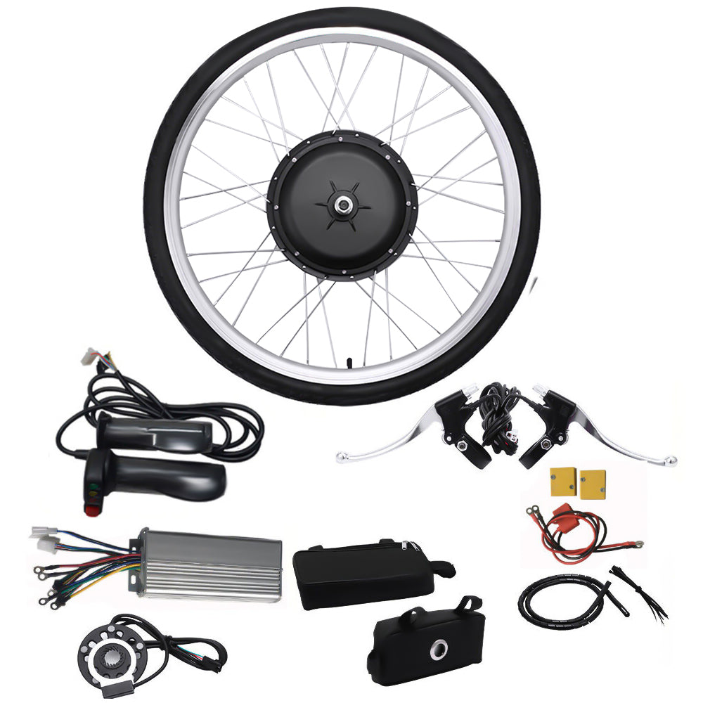 26 Zoll 48V 1000W Vorderrad Umbausatz Kit E-Bike Conversion Set