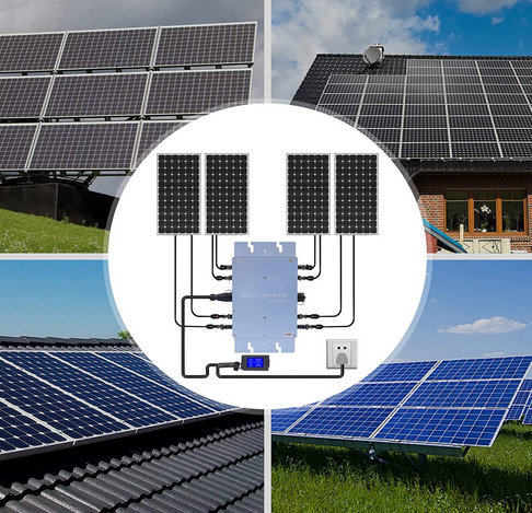 1200W Solar Grid Tie Micro Inverter Netzbinder Wechselrichter 220V Solar Mikrowechselrichter Wasserdichter IP65