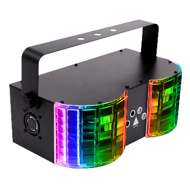 LED Laser Projektor RGBW Pattern Strobe Butterfly Disco Party Bühnenbeleuchtung
