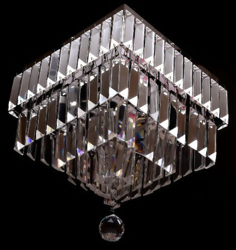 LED Modern Deckenleuchte K9 Kristall Leuchte Hängeleuchte Deckenlampe Dimmbar