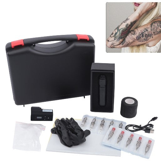 CNCEST Tätowierpistole Maschine Wireless Tattoo Power Supply Professionelle Tätowieren