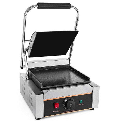 1800W Elektro Panini Grill Grillplatte 220V Sandwich Press Toastie Maker 0-300℃