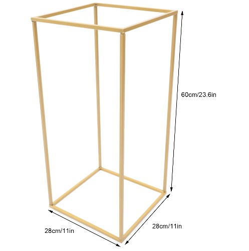 5 Stück Hochzeit Blumenständer Metall Mittelstücke Goldvasen Geometrische Mittelstücke Blumenvase Säule