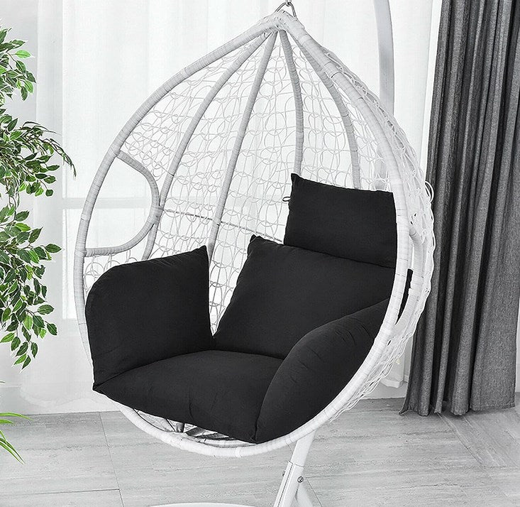 Hängesessel Kissen Sofakissen 6D Kissen für Polyrattan Hängeschaukel Hängekorb