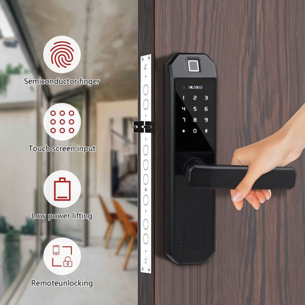 Digital Smart Biometric Fingerprint Lock Elektronisches Türschloss Schlüssel