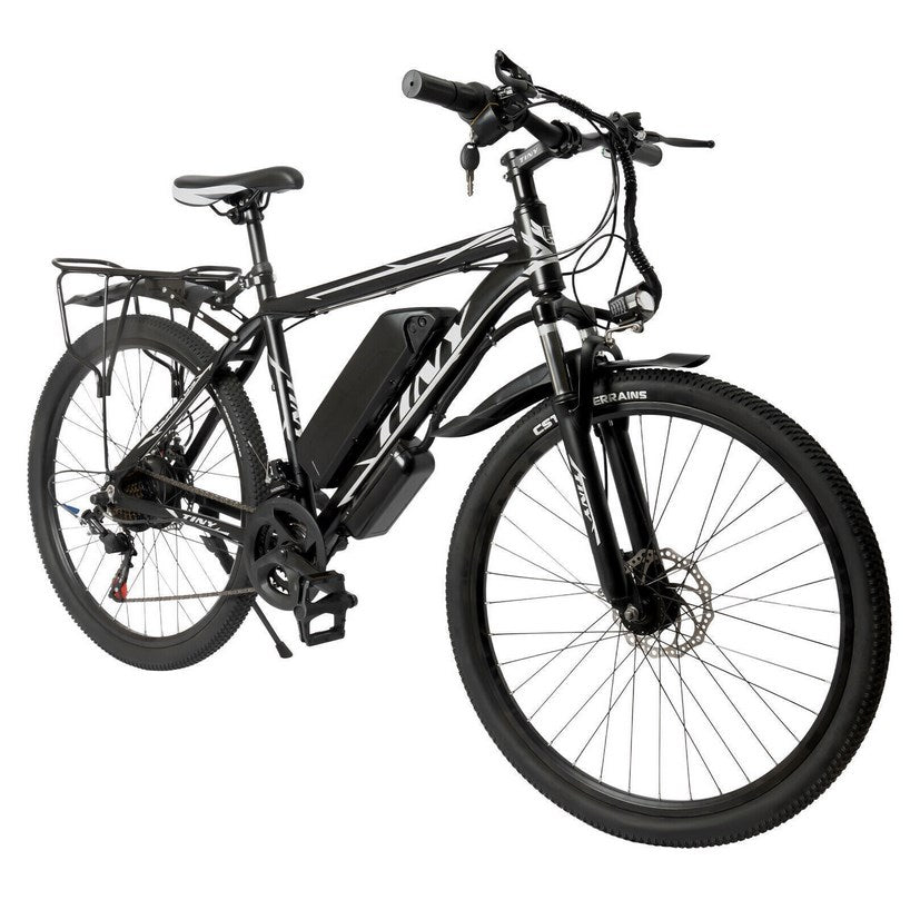 CNCEST E-Bike 26" E-Mountainbike 250W Motor 25km/h und 21-Gang Elektrofahrrad Ausdauer 20-30km Herren und Damen