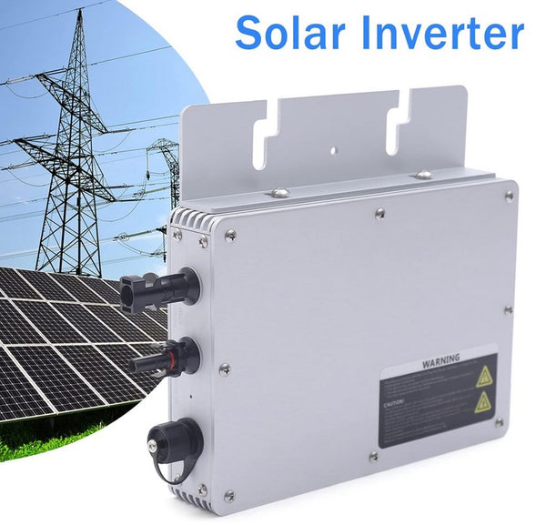 300W Mikrowechselrichter mit LCD-Display Solar Grid Tie Inverter Modul Photovoltaik MPPT Wechselrichter