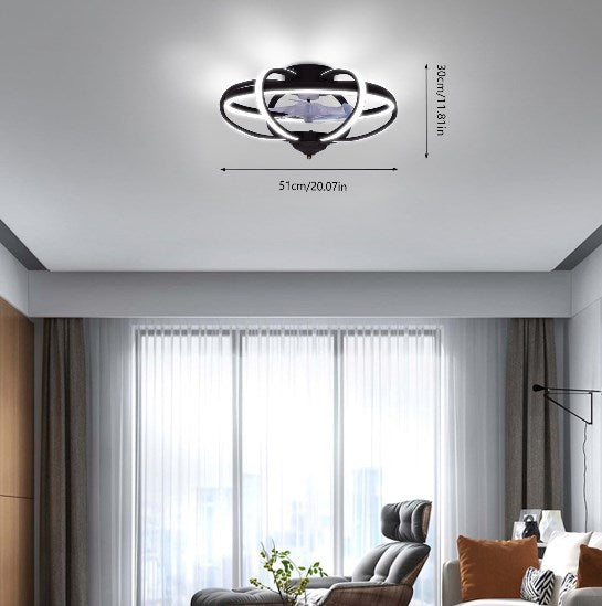 220V Deckenventilator Licht Wohnzimmer Esszimmer Lampe