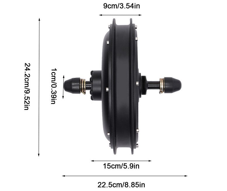 CNCEST 36V 500W elektrisches Fahrrad Umwandlung, Hinterrad, elektrisches Fahrrad, Motorumwandlungen