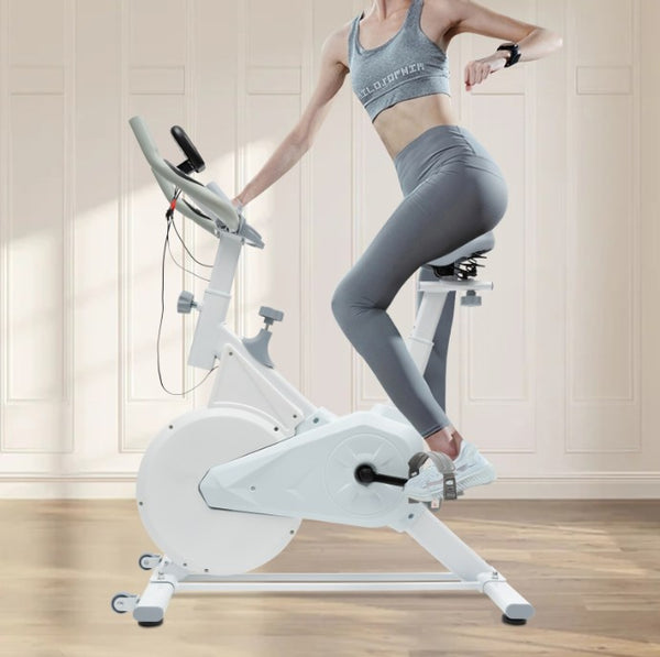 CNCEST Heimtrainer Fahrrad, Heimtrainer für den Heimgebrauch, Indoor Cycling Stationär Bike für Heimtraining