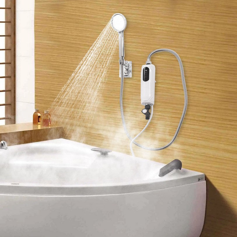 Mini Durchlauferhitzer Elektrische Durchlauferhitzer Dusche für Badezimmer Küche, 3.5KW