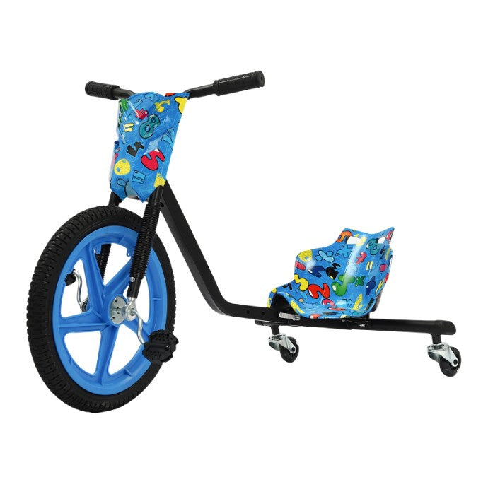 CNCEST Pedal Go Kart für Kinder, Auffahrbares Spielzeug für Jungen und Mädchen, Kleinkind Großes Rad auf Dreirad