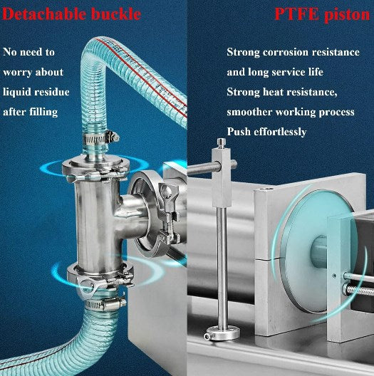 100-1000ml Pneumatische Abfüllmaschine Füllmaschine Flüssige Pneumatische Abfüllmaschine