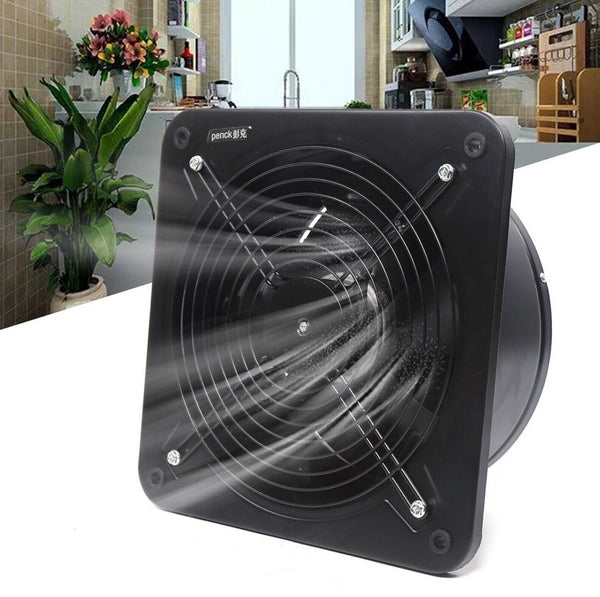 300mm Küchenabluftventilator Badlüfter WC Wand mit Feuchtesensor Exhaust Fan