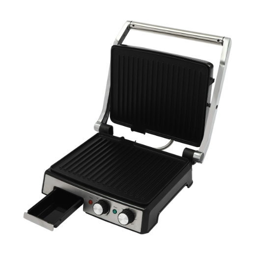 kontaktgrill für Sandwiches, Steak und als Panini Grill, Pressgrill 2800W Sandwich maker mit antihaftbeschichtung