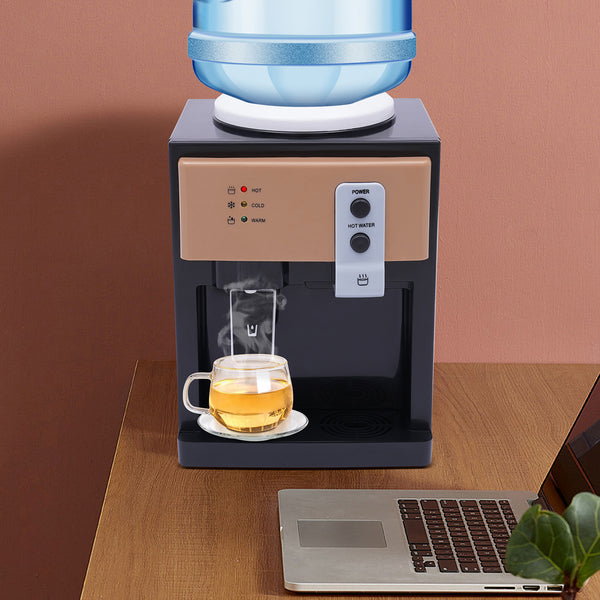 Heiß & Kaltwasserspender Elektrische Desktop Wasserspender mit Zähler-Kaltwasserkühler