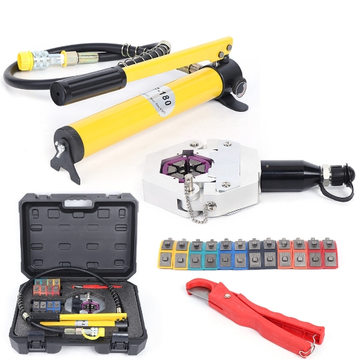 Hydraulikschlauch Crimper Tool Kit Klimaanlage Crimp Set Klimaanlage Kältetechnik Gummischlauch Reparatur