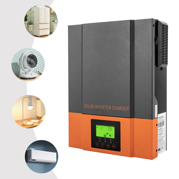 Solar Inverter Hybrid Ladegerät Wechselrichter Pure Sine Wave MPPT 80A 3200W 24V 80A Wechselrichter Reiner Sinus