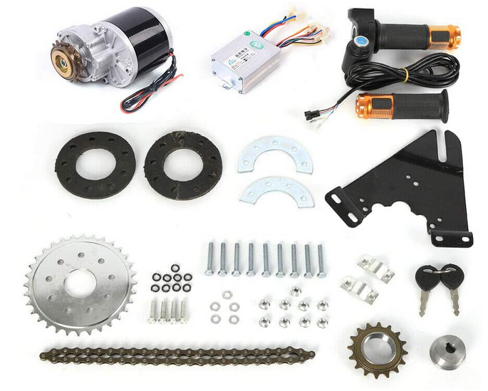 350W 36V Elektro-Umrüstsatz für gewöhnliches Fahrrad für Elektro-Schaltwerk