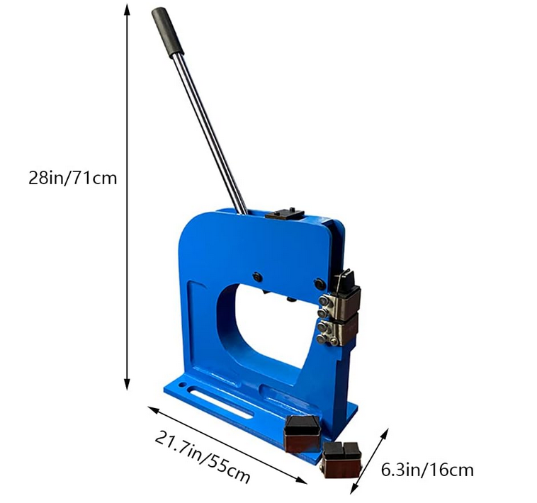 Manuelle Biegemaschine Metallbiegemaschine mit einem Griff Maximale Dicke: 1,5 mm