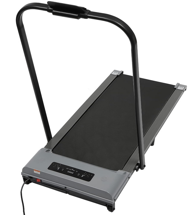 Laufband Klappbar Elektrisch Walking Pad mit Fernbedienung 10km/h Heimtrainer mit LED-Anzeige 2 in1