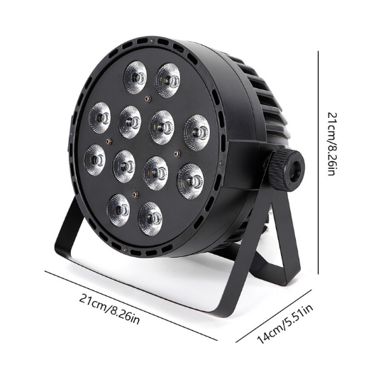 LED PAR 120W 12 LEDs Scheinwerfer Par 4-in-1-RGBW Disko Licht Bühnenlicht