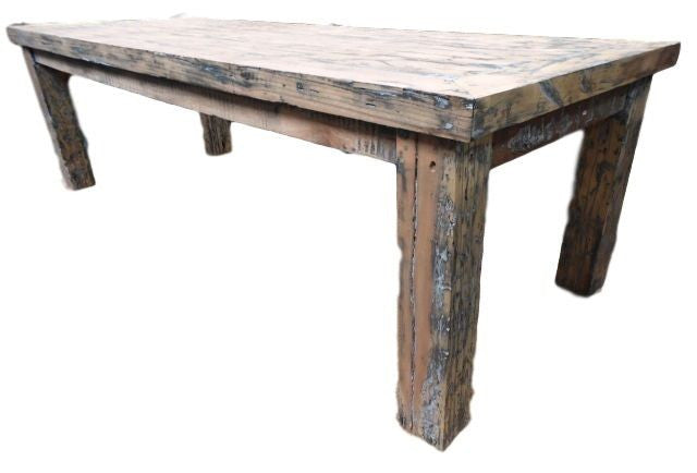 Luxury Rustic Wood Iron Leather Decor Tagged Dining Tables