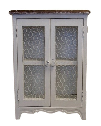 French Country Chic Medicine Cabinet Shabby Chic Distressed Wood