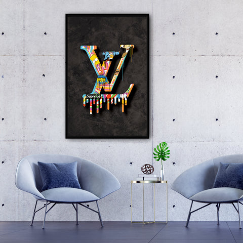 Louis Vuitton Patio Wall  Future apartment decor Apartment decor  inspiration Dream house decor