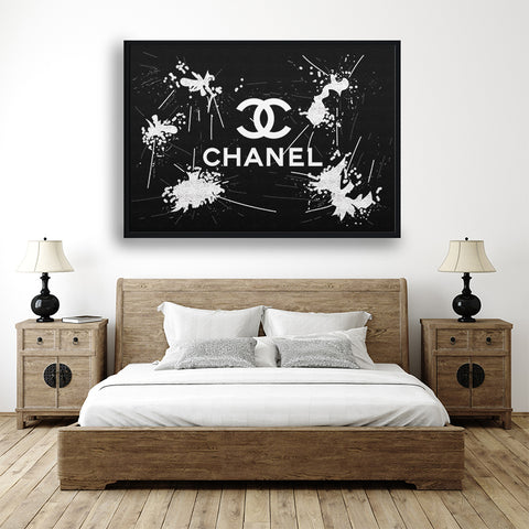 Chanel No5 Perfume Bottle Wall Art Print  Graphic Print Company