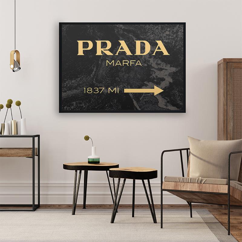 Prada Wall Art | Splash of Arts | Splash & Art