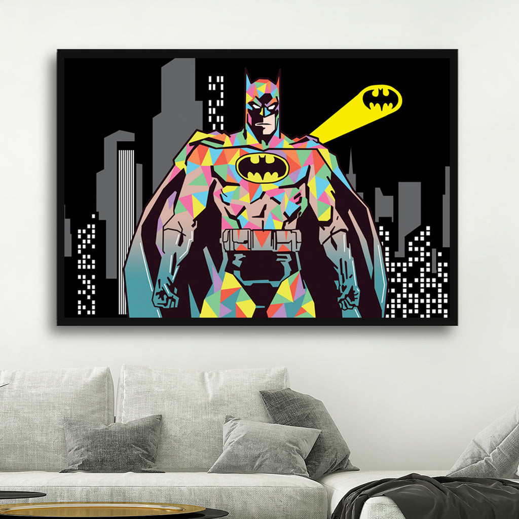 Batman Pop Art Canvas | Splash of Arts | Art & Splash
