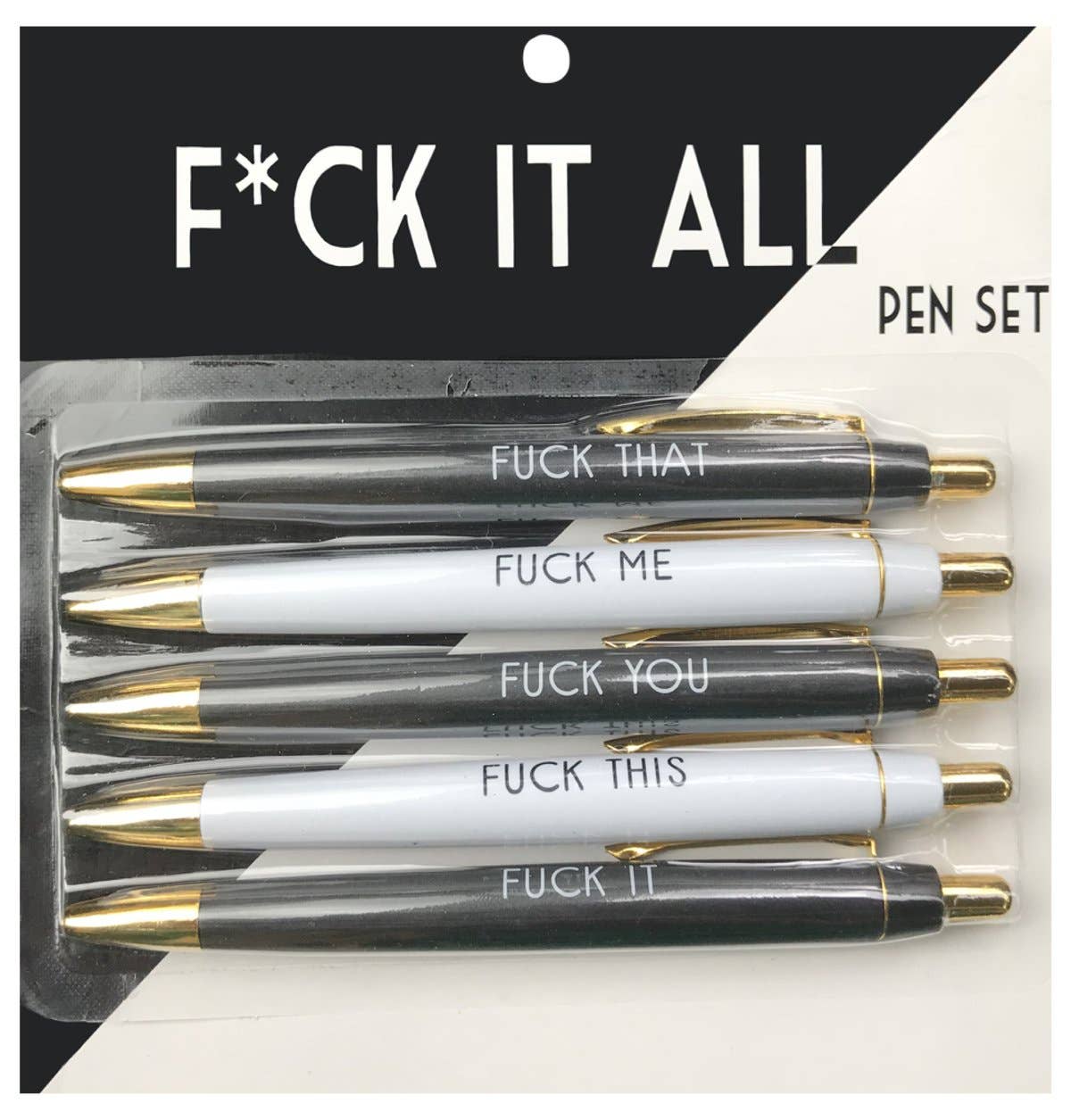 Fresh Out Of Fucks Pen Set – Electric Dream Boutique